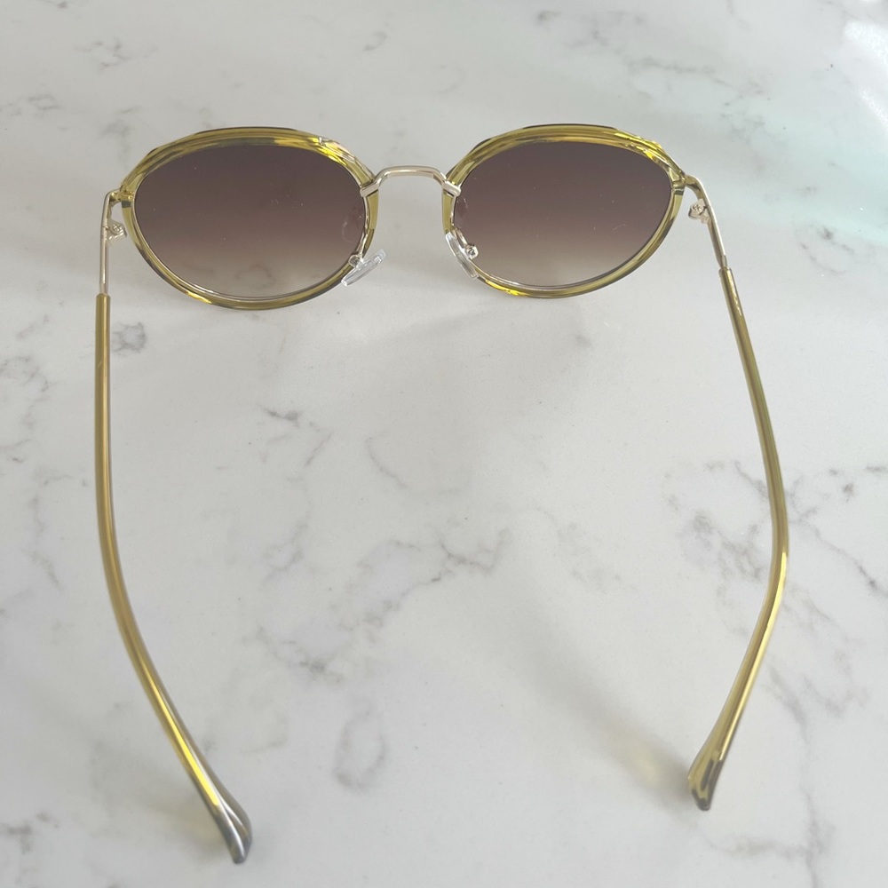 Y2K Retro Vintage Fashion Round Circle Quirky Cool Sunglasses Shades Women’s - Picture 5 of 6